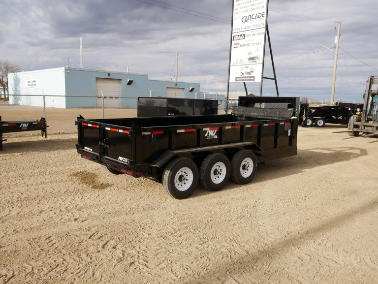 2022 7’X16′ (3)7K GOOSENECK HEAVY DUTY ELECTRIC/HYDRAULIC DUMP TRAILER