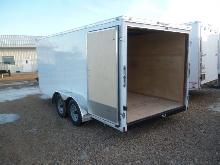 7 x 16′ Cargo Trailer w/ Barn Door, Challenger SWS Trailers